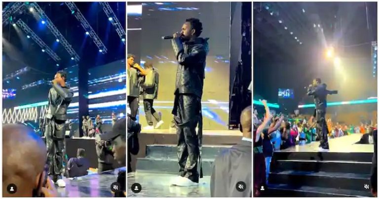 Check out beautiful videos as Black Sherif steals spotlight at 8th AFRIMA Awards