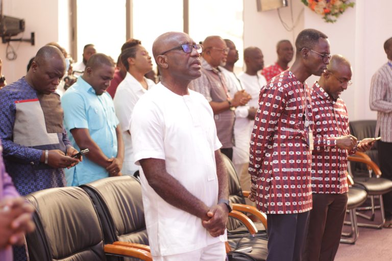 The Multimedia Group kick-starts 2023 with a Thanksgiving Service [Photos]