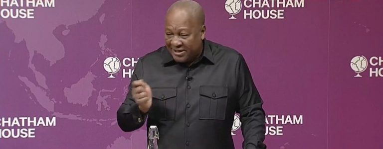 Full text: Mahama speech at Chatham House