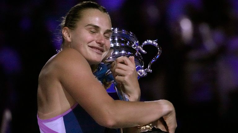 Aryna Sabalenka beats Elena Rybakina in three sets to win