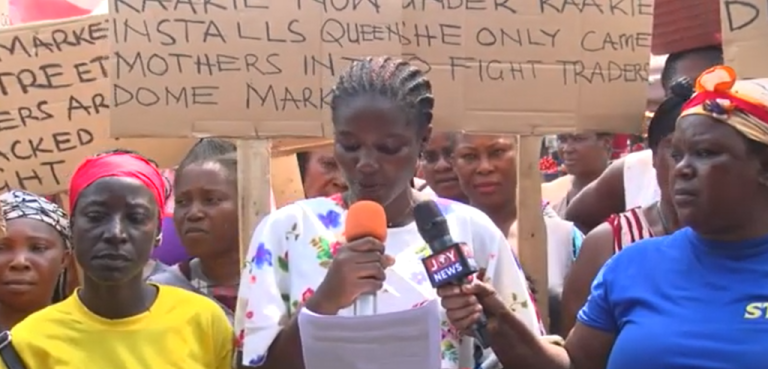 Ga East market women call for Municipal Chief Executive’s head