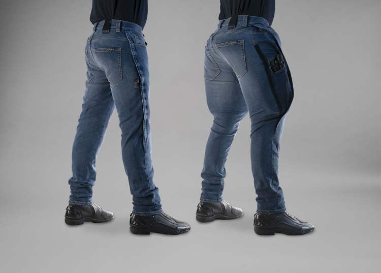 Company Launches World’s First Airbag Jeans for Motorcyclists