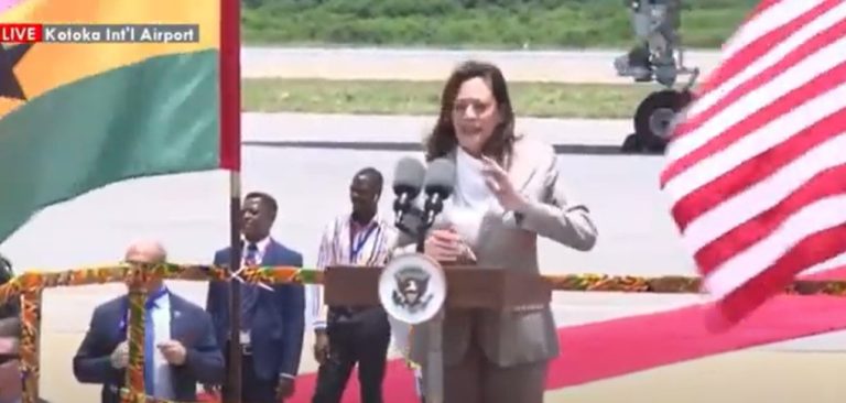 Russian Embassy in Ghana takes on Kamala Harris