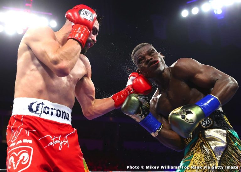 [WATCH]:Ramirez drops Ghana’s Richard Commey twice to score TKO win – Citi Sports Online