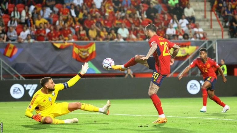 Joselu scores winner against Italy to send Spain to Nations League