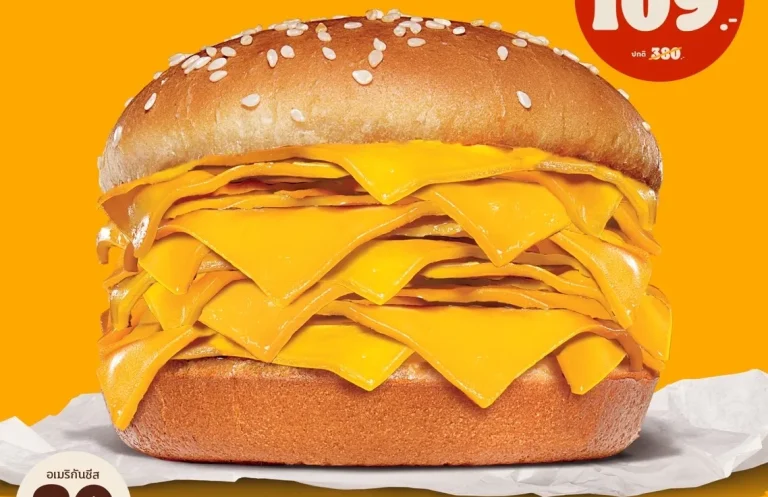 Burger King’s ‘Real Cheeseburger’ Contains 20 Slices of Processed Cheese, No Meat, No Sauce