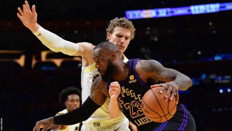 LeBron James passes 39,000 points as La Lakers beat Utah Jazz