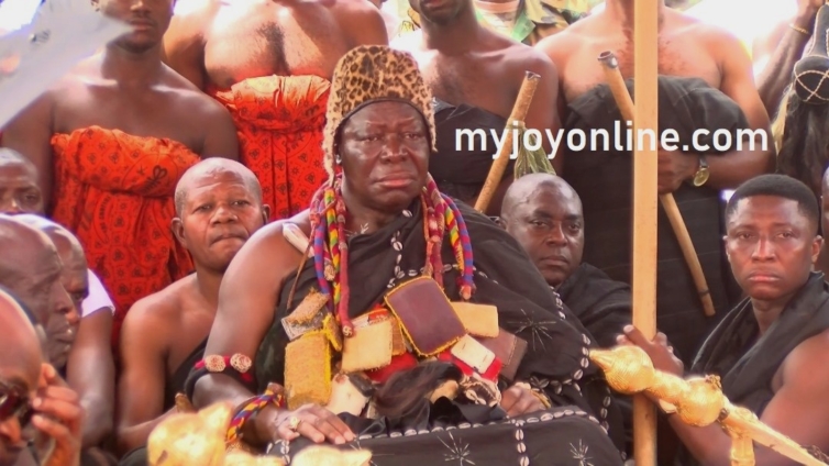 Hundreds join Otumfuo in Thanksgiving service to mark 25th anniversary