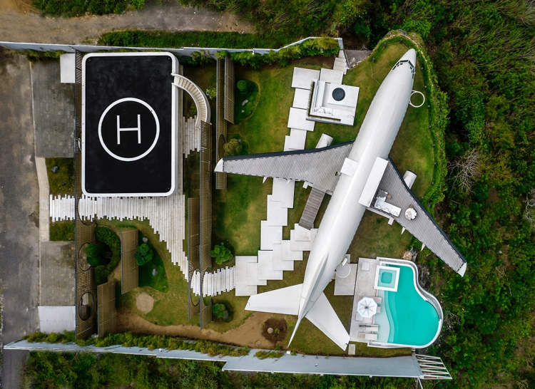 Russian Developer Transforms Boeing 737 Jet into a Stunning Luxury Villa