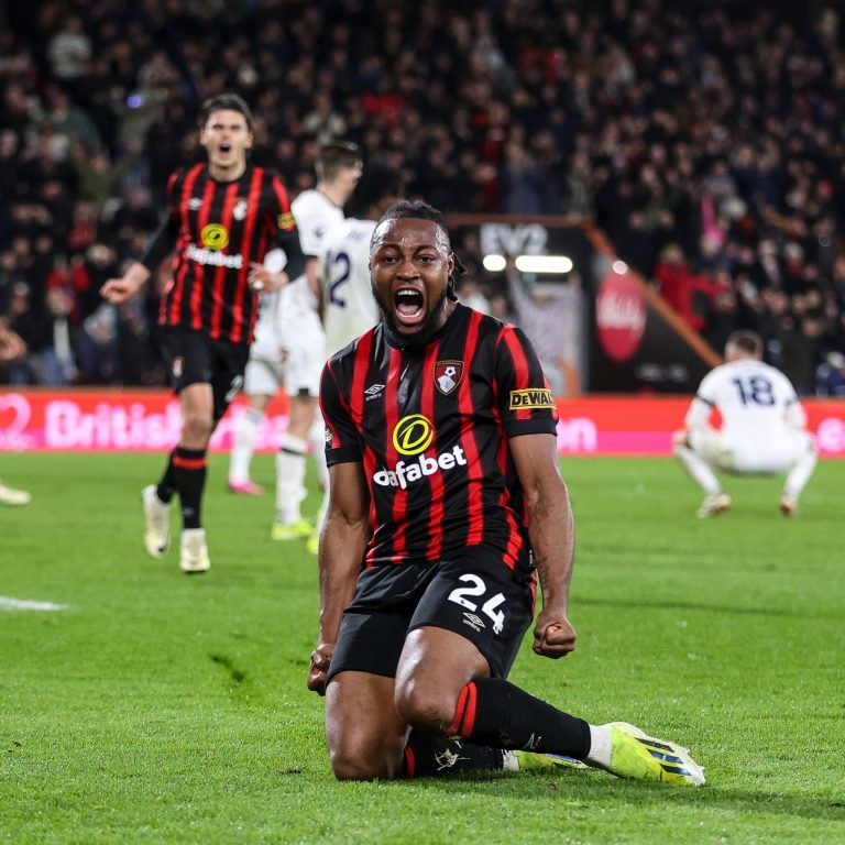 Antoine Semenyo scores eighth goal in Bournemouth win [VIDEO] – Citi Sports Online