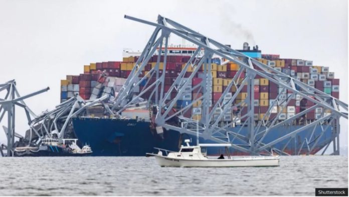 Two bodies recovered from water under collapsed Baltimore bridge