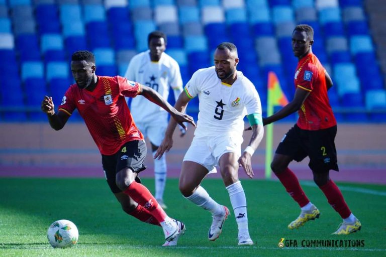 Ghana concede late to draw 2-2 with Uganda to extend winless run