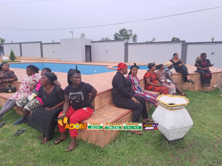 Tears at John Kumah’s residence [Watch]