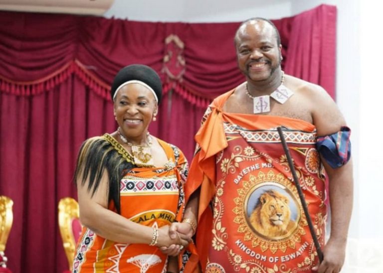 King Mswati III hosts Foreign Minister Ayorkor Botchwey at Grand Festival