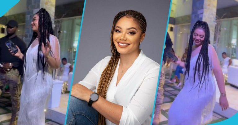 See Nadia Buari’s dance moves at Confidence Haugen’s birthday bash