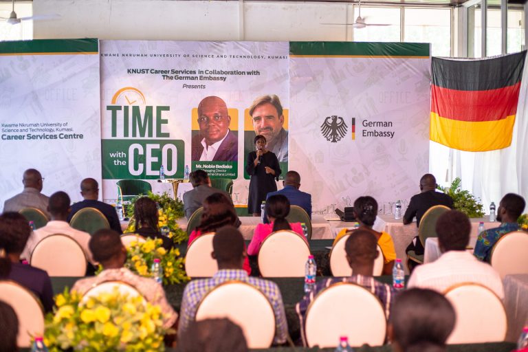 KNUST Career Services Centre partners with German Embassy to Host ‘Time with the CEOs’