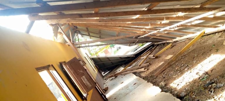 Rainstorm wreaks havoc at Biadan Methodist JHS [Photos]