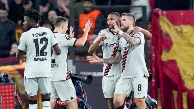 Leverkusen in command of Europa League semi with Roma