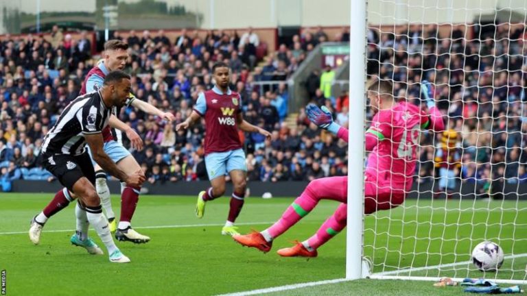 Burnley face relegation after Newcastle humbling