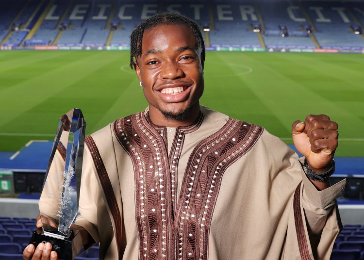 Abdul Fatawu Issahaku clinches Leicester City Young Player of the Season Award