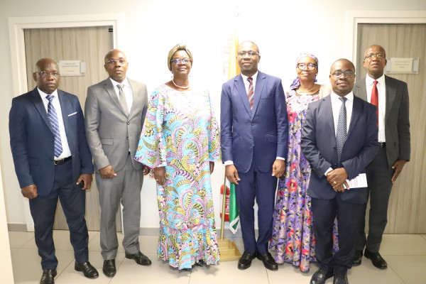 The Economic Community of West African States (ECOWAS) Regional Competition Authority (ERCA) on a mission in Côte d’Ivoire to disseminate Community Provisions on Competition and Consumer Protection