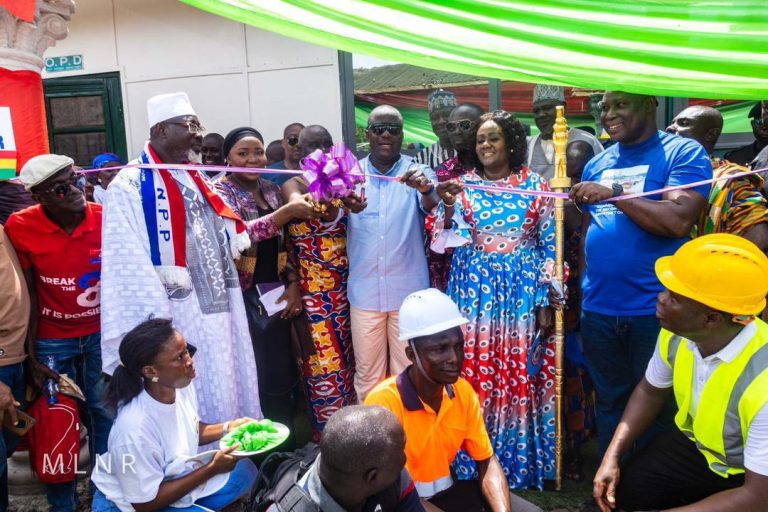 Lands Minister commissions Himang Ankobrah Community Mining Scheme; 8,000 jobs created