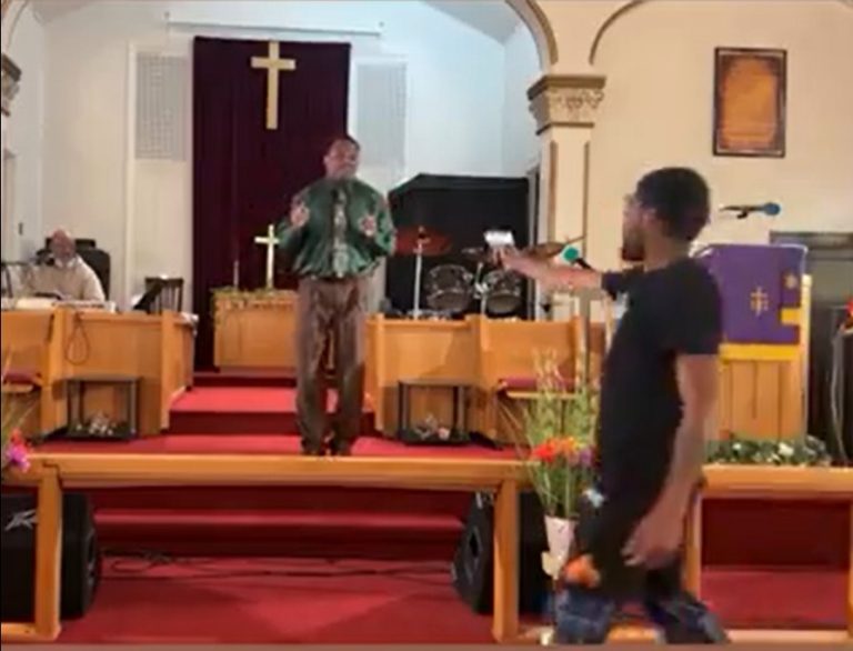 CCTV captured moment gunman raided church to shoot pastor [Video]