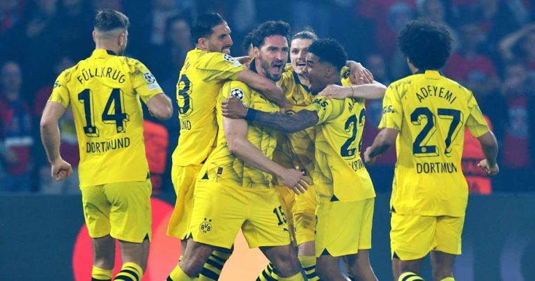 Dortmund beat PSG to reach Champions League final