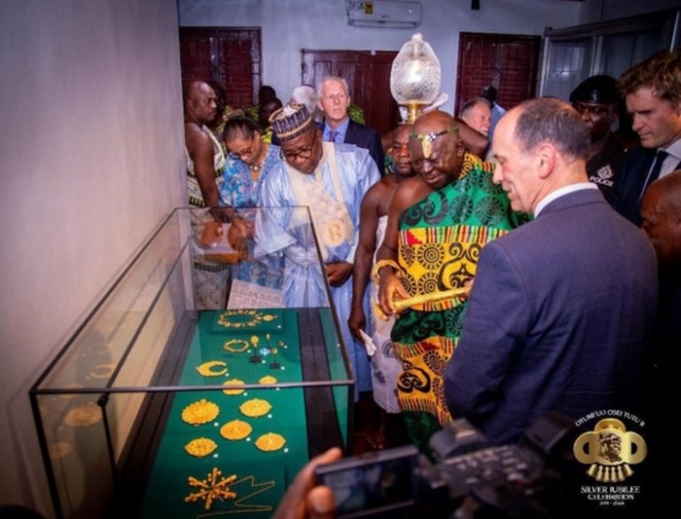 Asantehene worried over brain drain in African contemporary arts