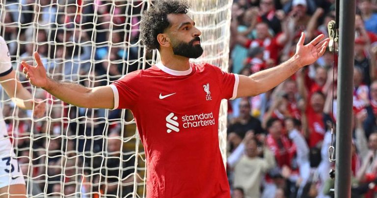 Salah scores on return as Liverpool thrash Tottenham